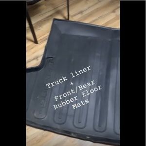 2015+ WRX Oem Trunk liner and front and rear rubber floor mats